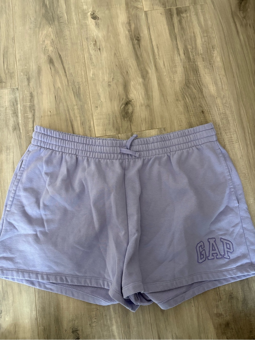 GAP Women's Light Purple Athletic Lounge Shorts